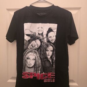 Spice Girls Black Graphic T-Shirt